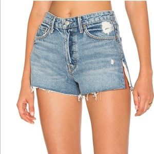 GRLFRND Cindy High-Rise Shorts Lady Marmalade